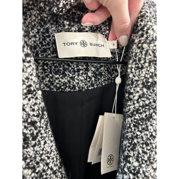 NWT Tory Burch Oversized Tweed Coat - Picture 6 of 8